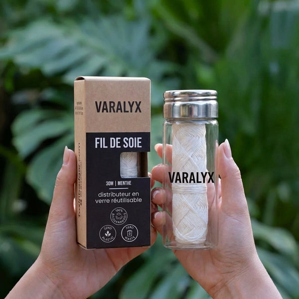 Fil dentaire en soie naturelle biodégradable | VARALYX